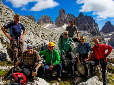 018-Bergwanderrast auf dem Weg zur Alimonta-Huette